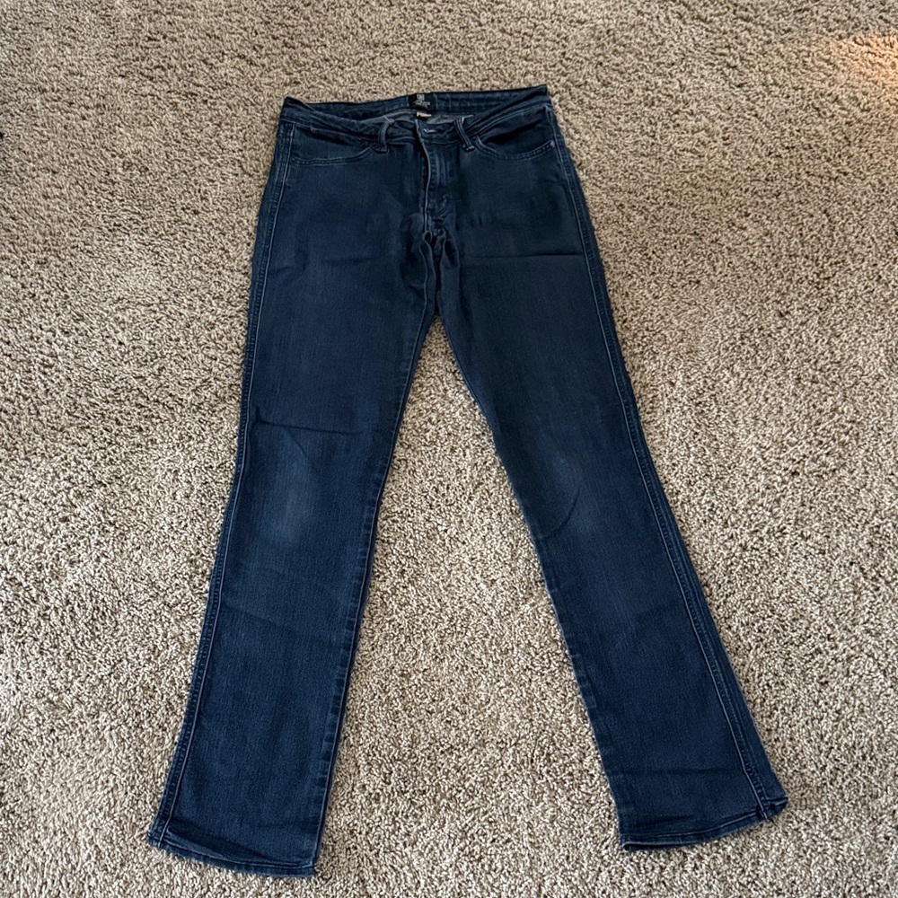 Just Black Women's Straight Leg Jeans - Dark Blue